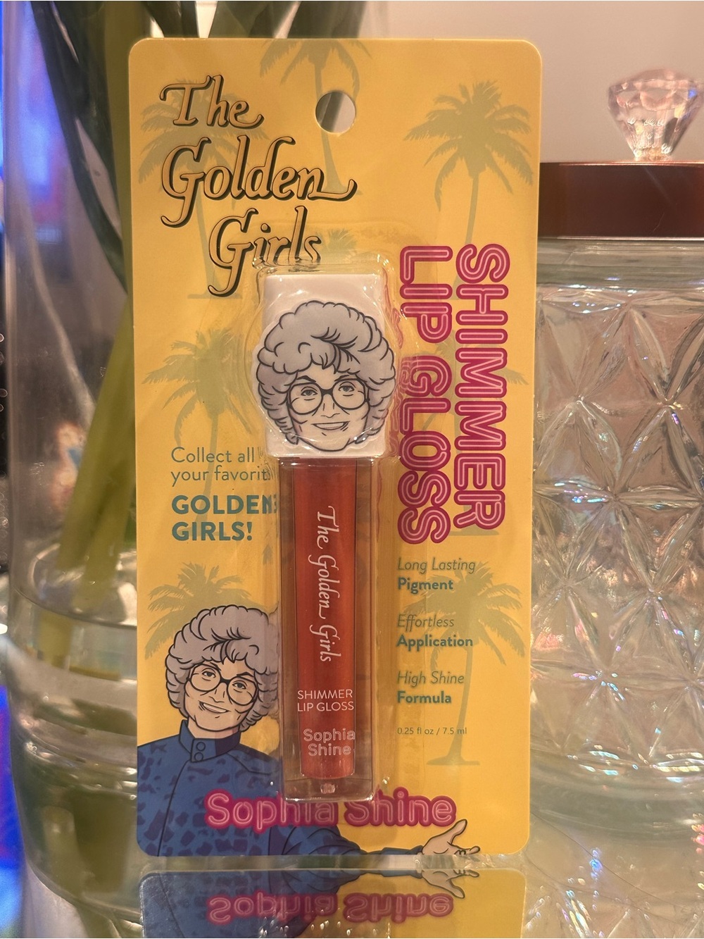 The Golden Girls Sophia Shine Shimmer Lip Gloss NEW SEALED Enchante Collectible